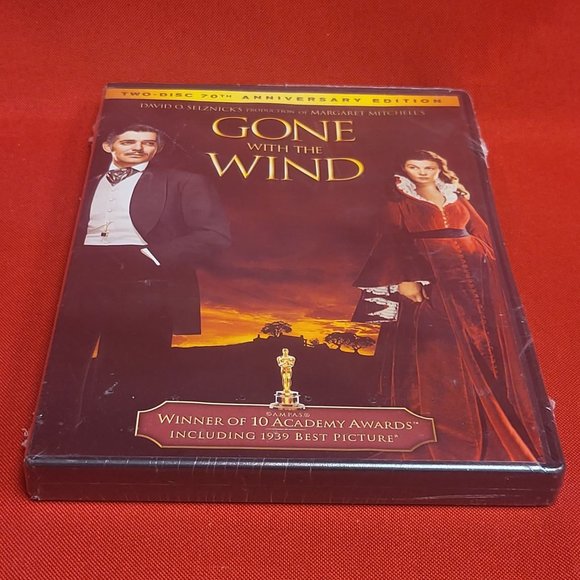 Gone With The Wind DVD Two Disc 70th Anniversary Ed New Sealed - Picture 3 of 7